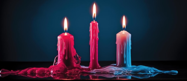 Two sabbath candles