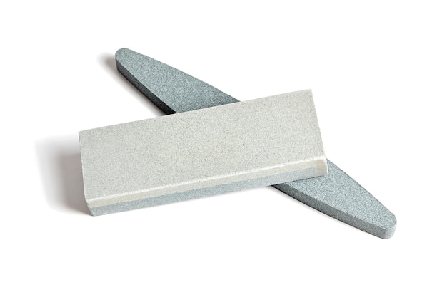 Photo two sharpening stones