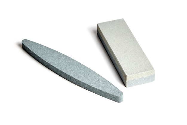 Photo two sharpening stones