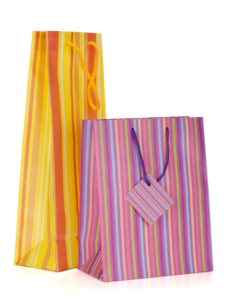 Photo two shopping bags