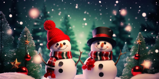 Two Snowmen Wonders