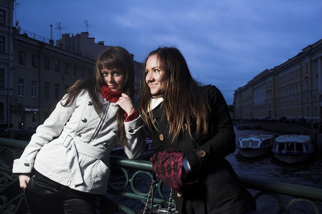 Two women outdoor