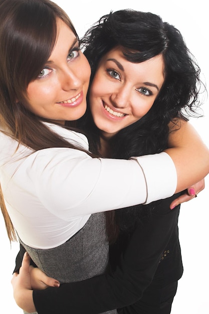 Two young women