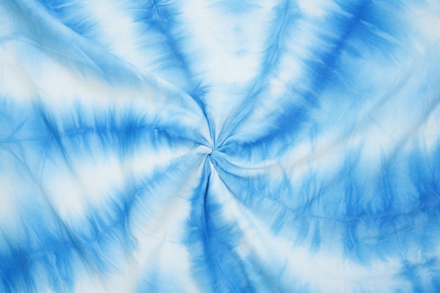Tye Dye blauw witte achtergrond Aquarel verf achtergrond