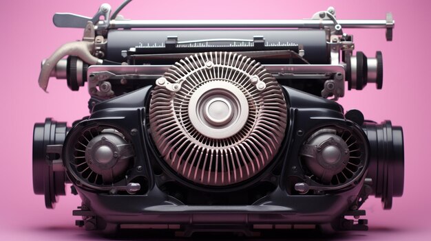 typewriter HD 8K wallpaper Stock Photographic Image