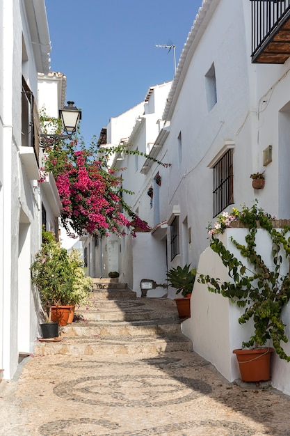 Typical Andalusian Spanish white villages