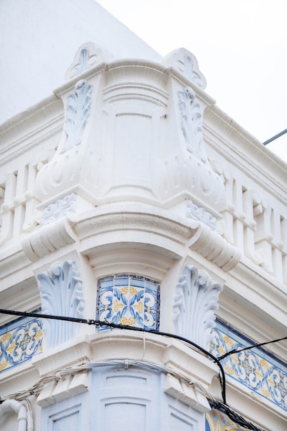 Foto tipica architettura degli edifici rustici dell'algarve