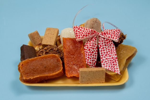 Typical Brazilian sweets eaten at the June parties (Festa Junina) and on the day of San Cosme e Damiao