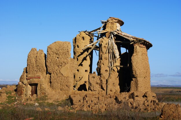 Typical Castilian loft in ruins