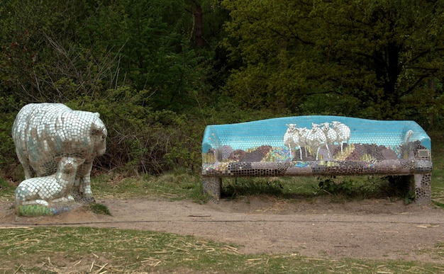 Typical dutch nature on a spring day