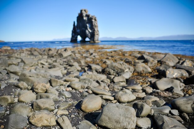 Typical landscapes in Iceland