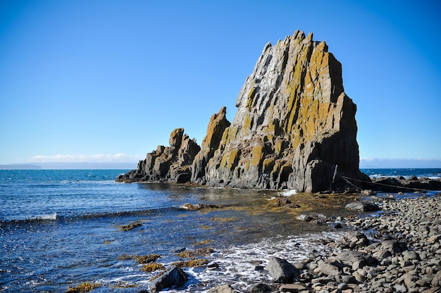 Typical landscapes in Iceland