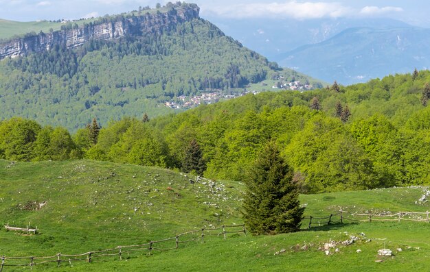 A Typical Mountain Landscape On Monte Baldo In The Province Of Verona.