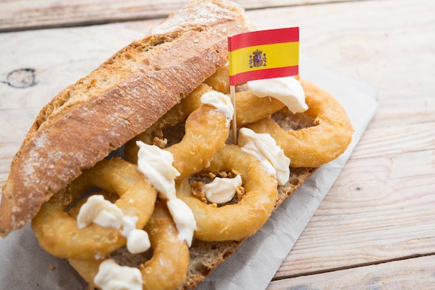 典型的なスペイン料理