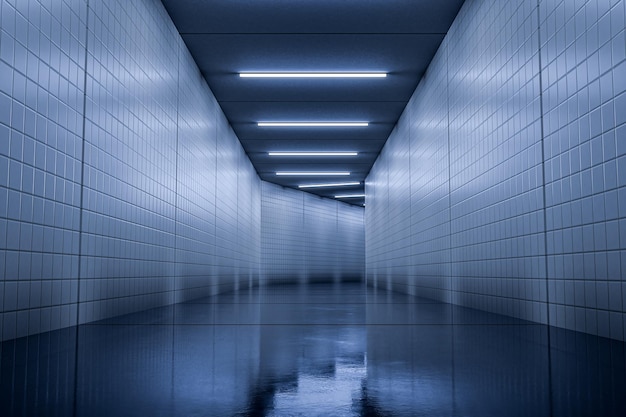 Типичный фон подземного коридора