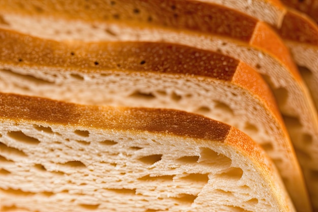 Foto typisch brood van dichtbij smalle dof