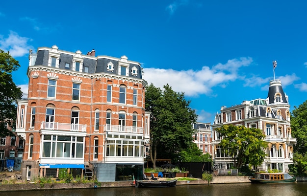 Typische architectuur van amsterdam in nederland