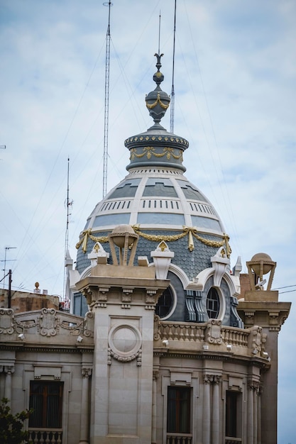 typische architectuur van de Spaanse stad Valencia