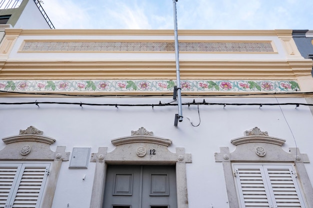 Typische architectuur van rustieke gebouwen in de Algarve