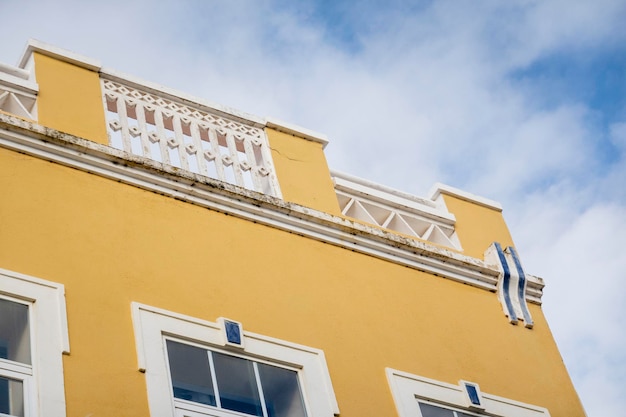 Typische architectuur van rustieke gebouwen in de Algarve