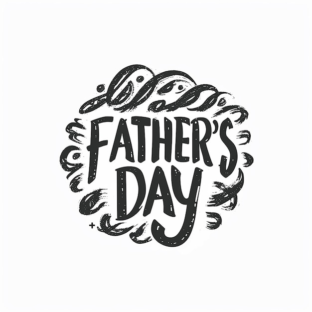 Foto logo tipografico che dice fathers day logo font groovy font vintage ad font retro font