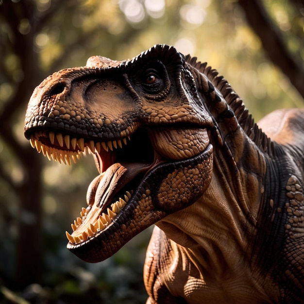 Tyrannosaurus Rex prehistorisch dier dinosaurus wilde dieren fotografie prehistorische dier dinosaurus wildl