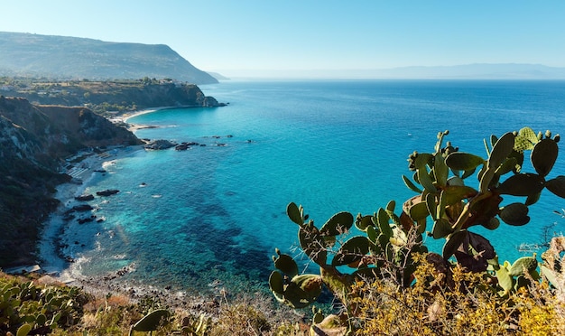 Tyrrhenian sea landscape Calabria Italy