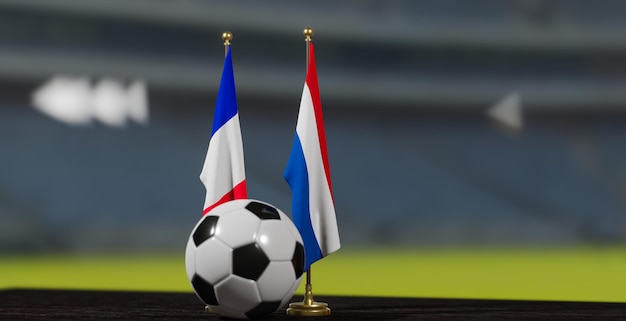 写真 uefa 2024 サッカー フランス vs オランダ 欧州選手権予選 フランスとオランダ