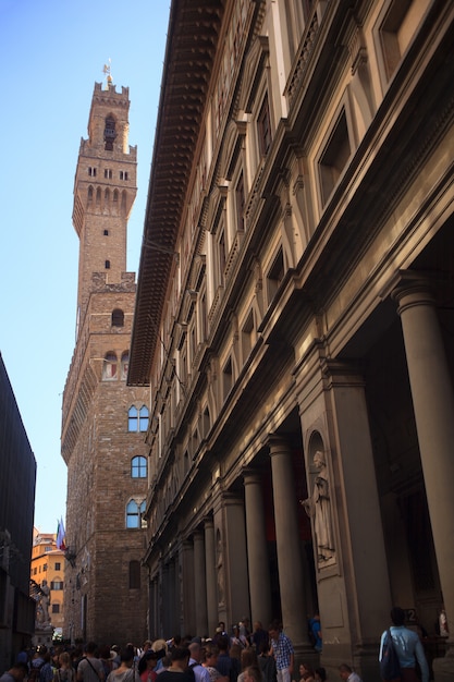 La galleria degli uffizi