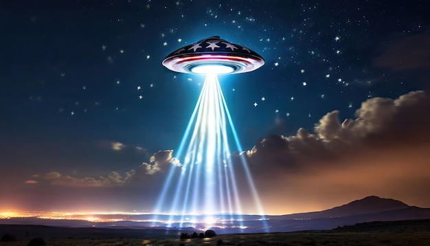 사진 ufo 배경