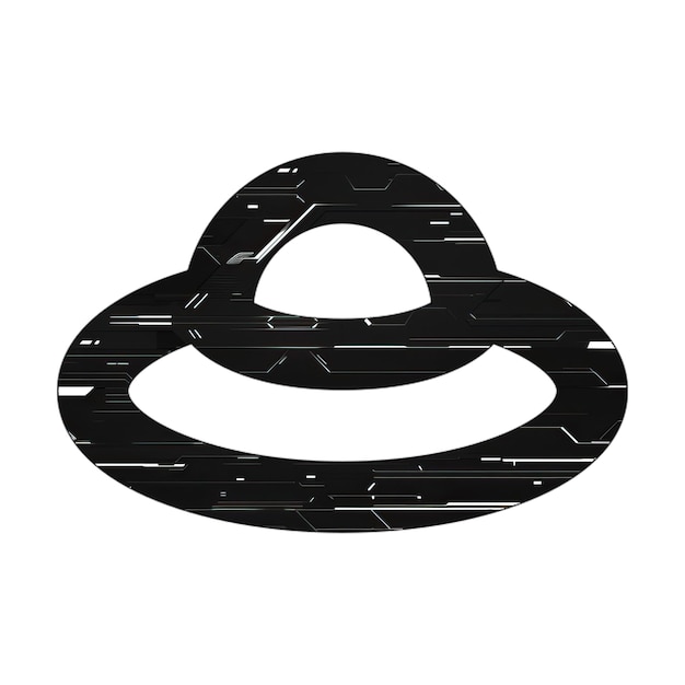 Икона UFO фото черно-белая текстура царапины