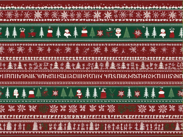 Ugly Christmas Sweater gebreid kerstpatroon