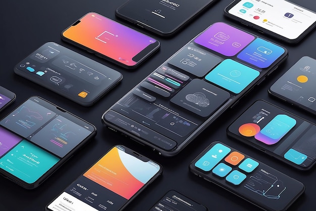 Ui and ux representations with smartphone