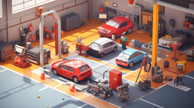 Uitdagingen overwinnen in de levendige wereld van een autoreparatiewerkplaats