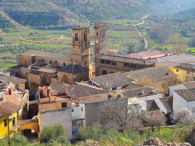 Uitzicht op Alcaraz in de provincie Albacete