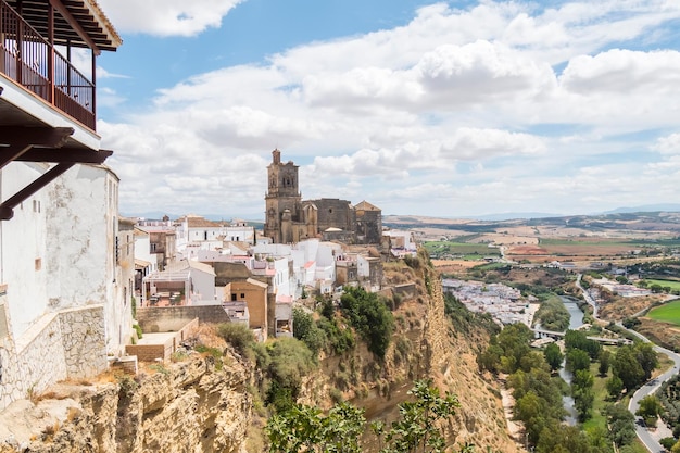 Uitzicht op Arcos de la Frontera Spanje