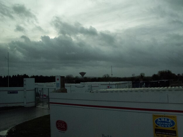 Foto uitzicht op bewolkte lucht