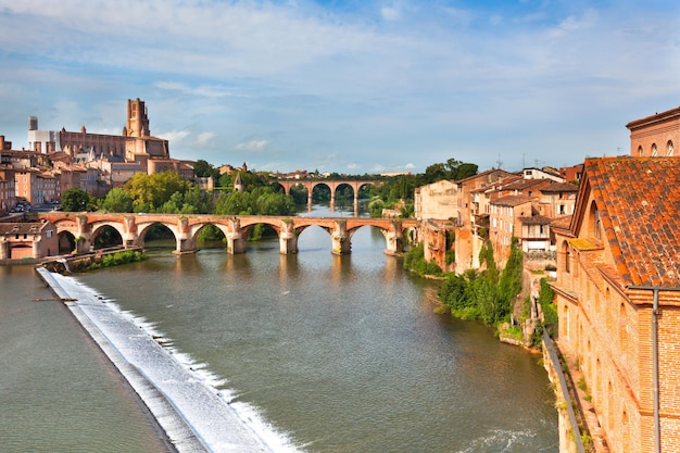 Uitzicht op de albi frankrijk