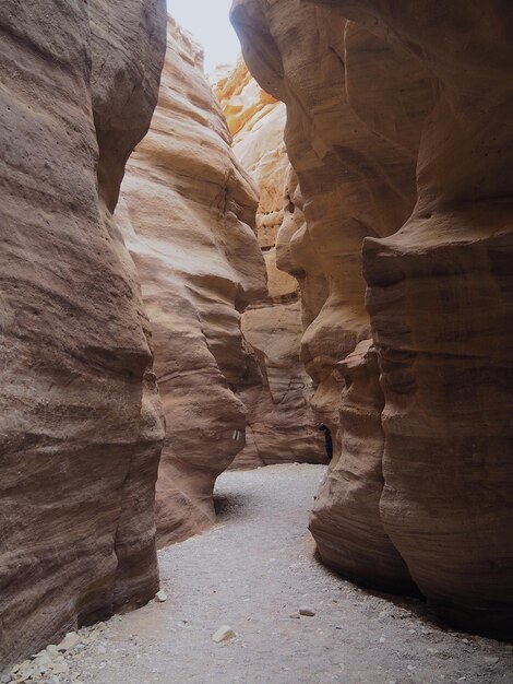 Foto uitzicht op de canyon