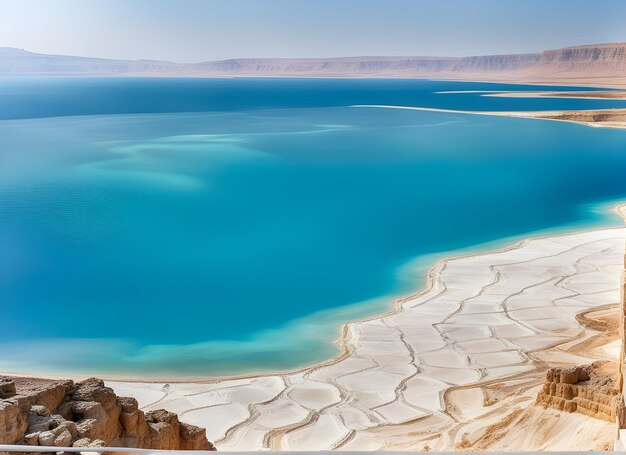 Uitzicht op de Dode Zee in Israël