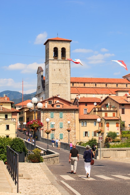 Uitzicht op de duivelsbrug, Cividale del Friuli