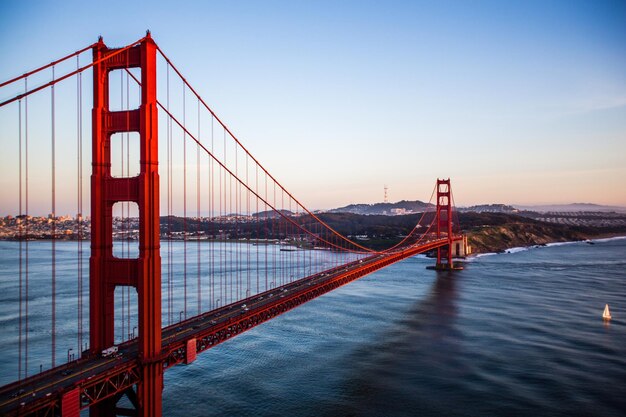 Uitzicht op de Golden Gate Bridge