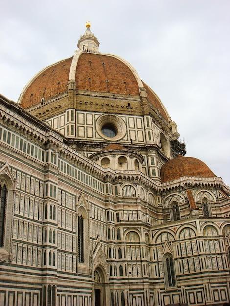 Uitzicht op de kathedraal Close-up Florence Italië