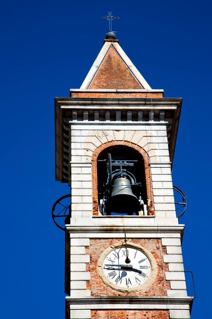 Foto uitzicht op de klokkentoren