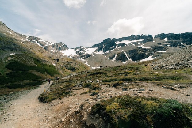 Uitzicht op de Martial-gletsjer Ushuaia Argentinië