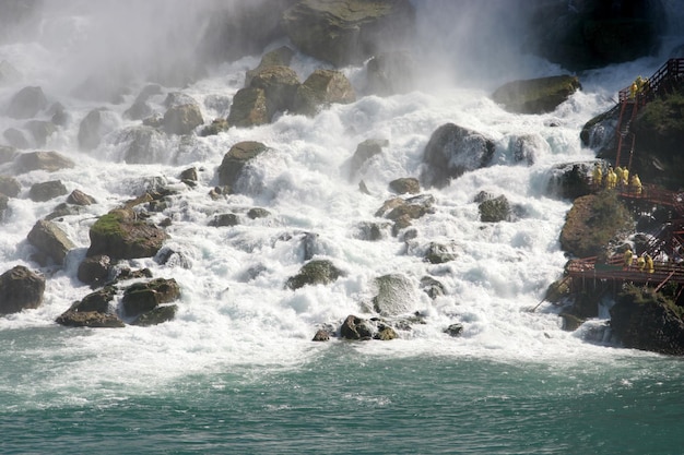 Uitzicht op de niagara-watervallen