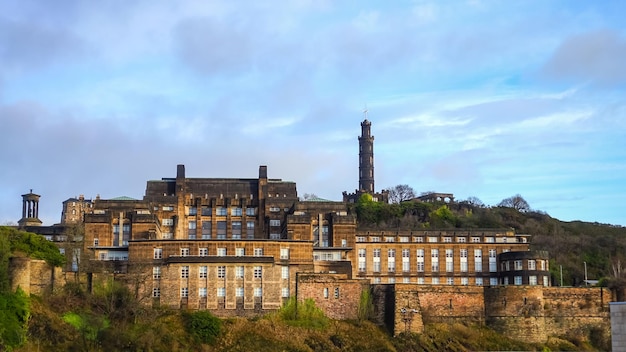 Uitzicht op de oude stad Edinburgh