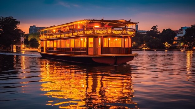 Uitzicht op de oude stad Hoi An, UNESCO-werelderfgoed in de provincie Quang Nam, Vietnam