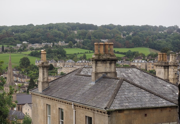 Uitzicht op de stad Bath