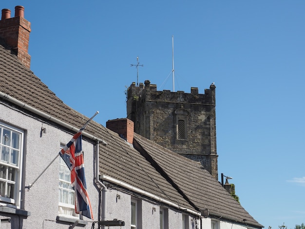 Uitzicht op de stad Chepstow